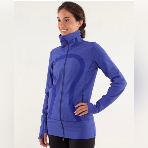 Lululemon In Stride Jacket in Dense Purple / Power Purple Size 6 - Picture 1 of 8